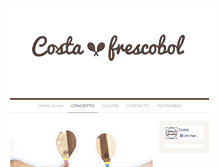 Tablet Screenshot of costafrescobol.com